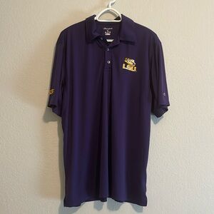 EUC men’s LSU Tigers polo shirt Us XL